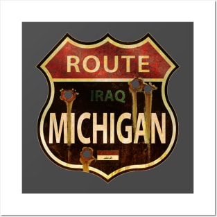 Route Michigan Posters and Art